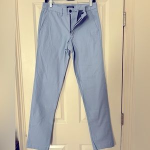 Men’s Slate blue Lands’ End 100% Cotton Chino pant, Like New